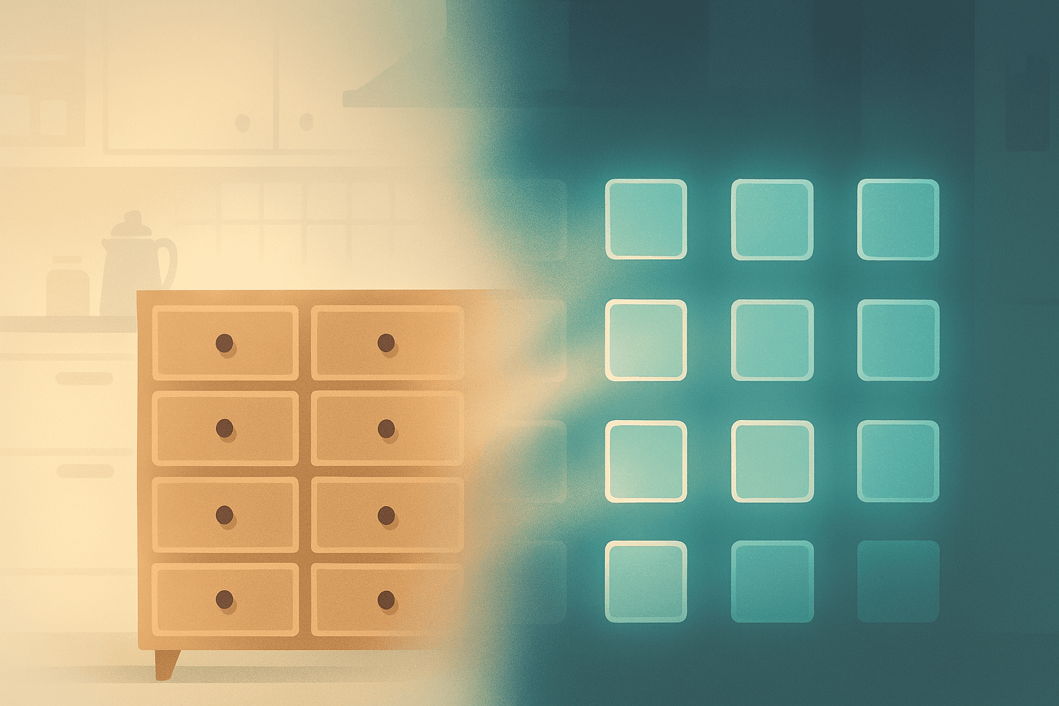 Moms are Hashmapping Geniuses - Part 1: HashMap, Hashing, Collision and an Organized Kitchen