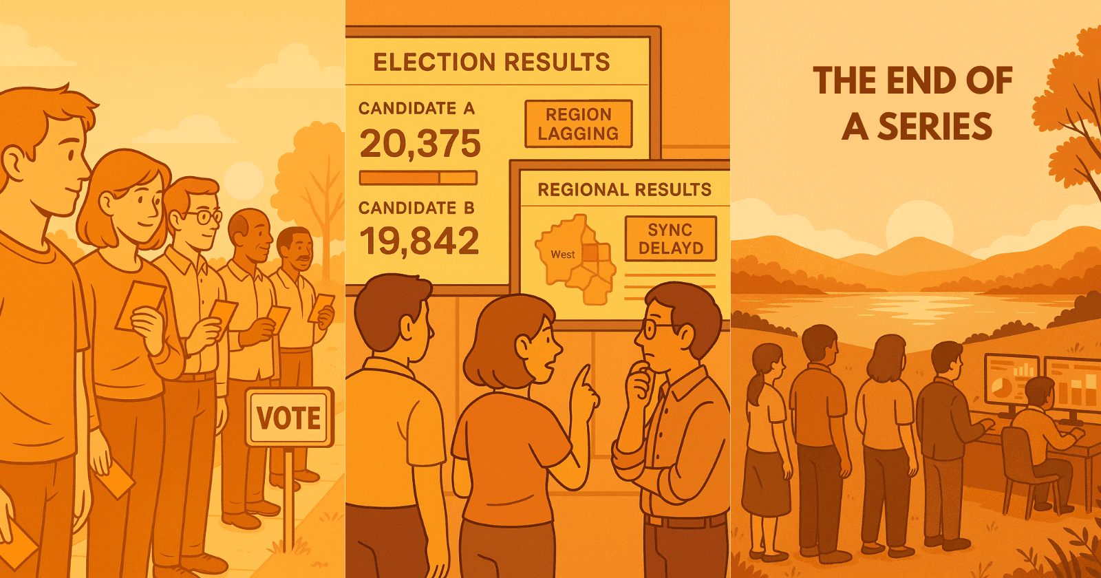CQRS in Action: Designing a Real-Time Online Voting System