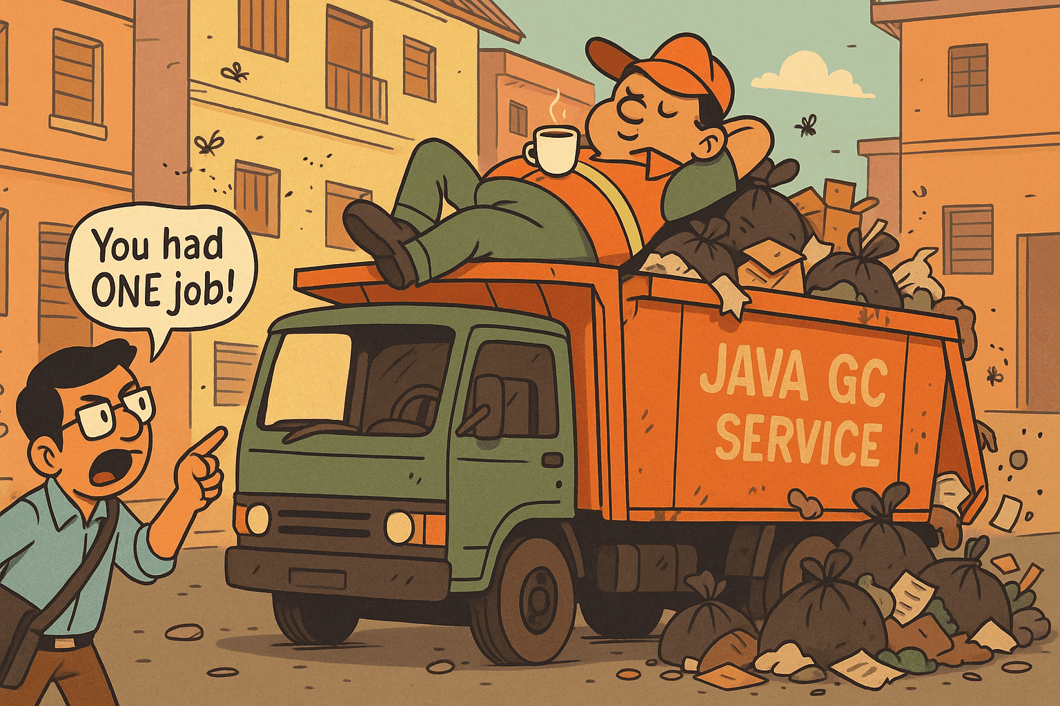 The Garbage Collector Who Works When He Feels Like It